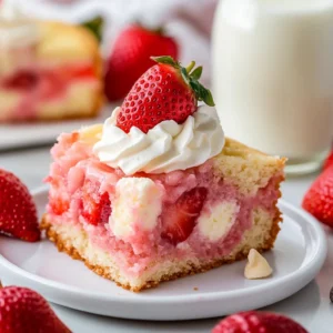 strawberry earthquake cake recipe