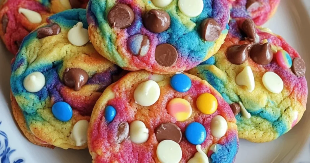 colorful ingredients in some cookie recipes