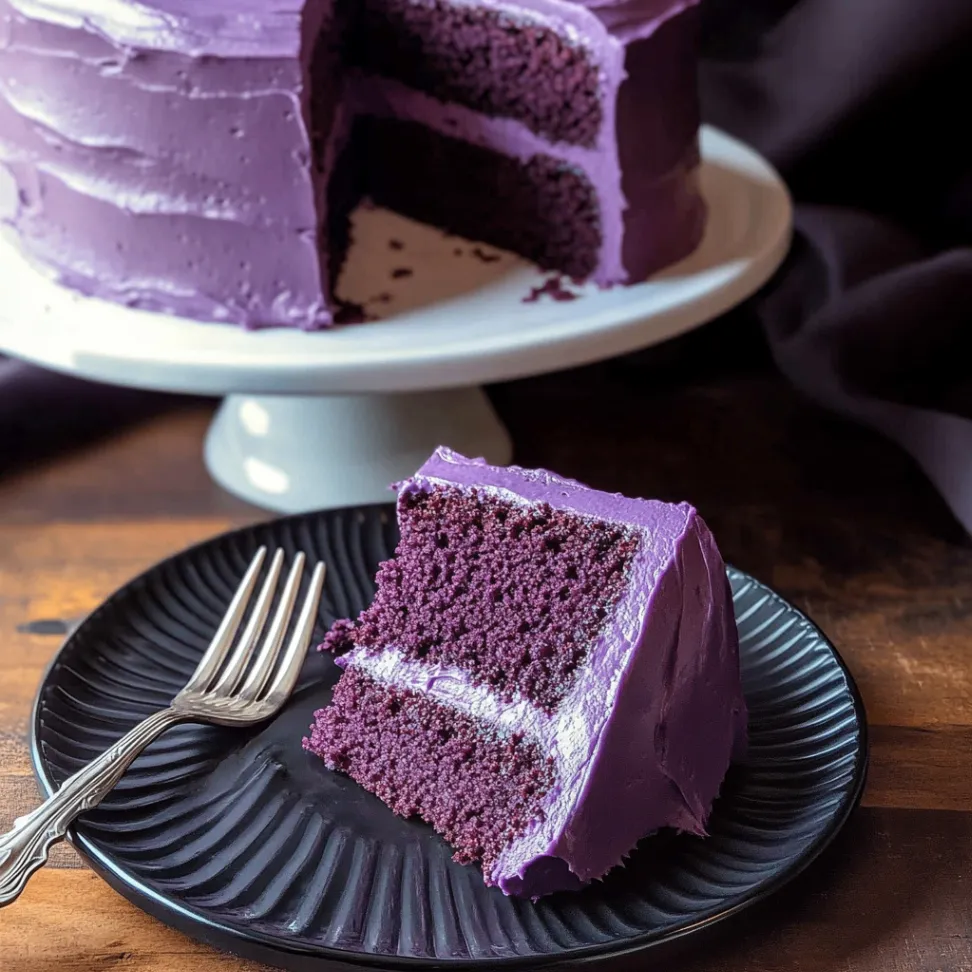 purple velvet cake recipe