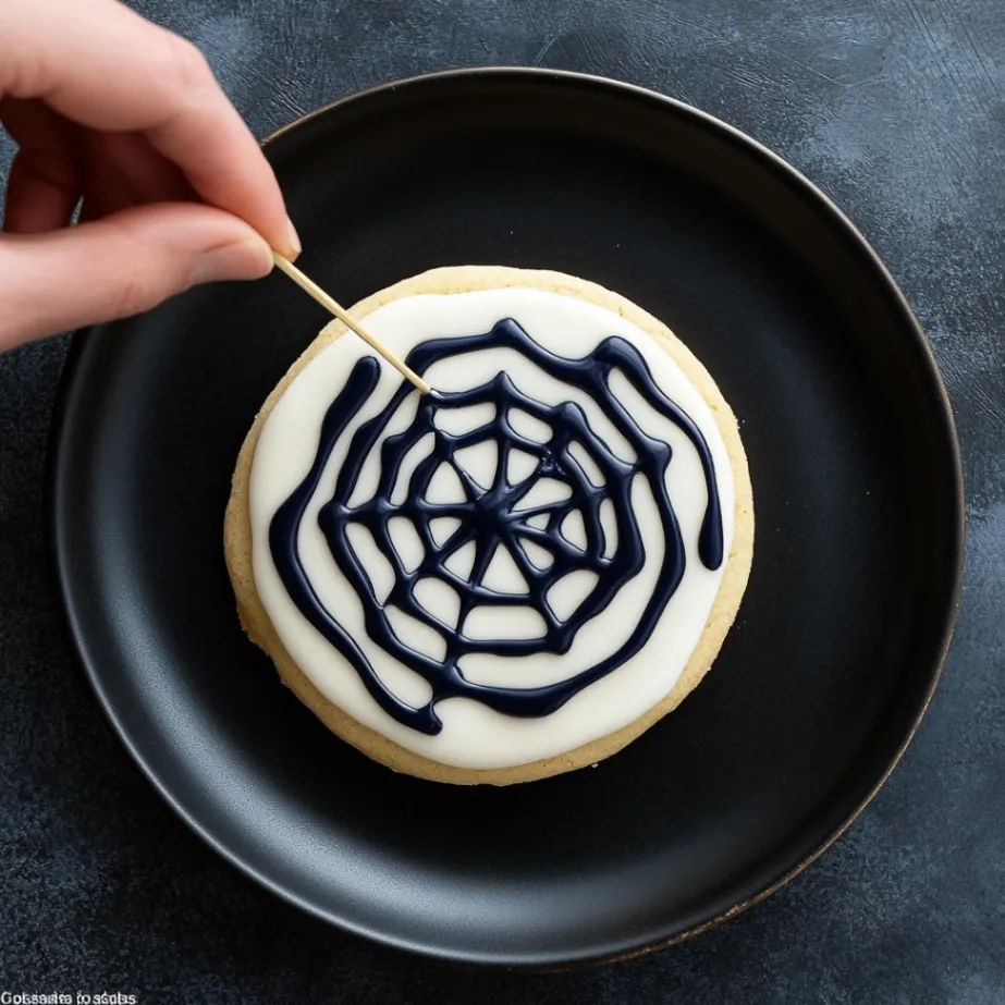 spider web cookie stamp cookies easy recipe