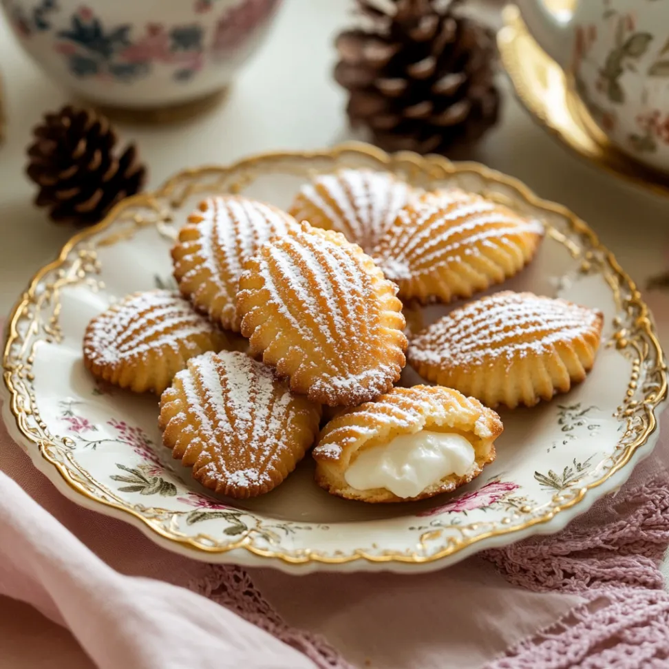 madeline cookies recipe using cream