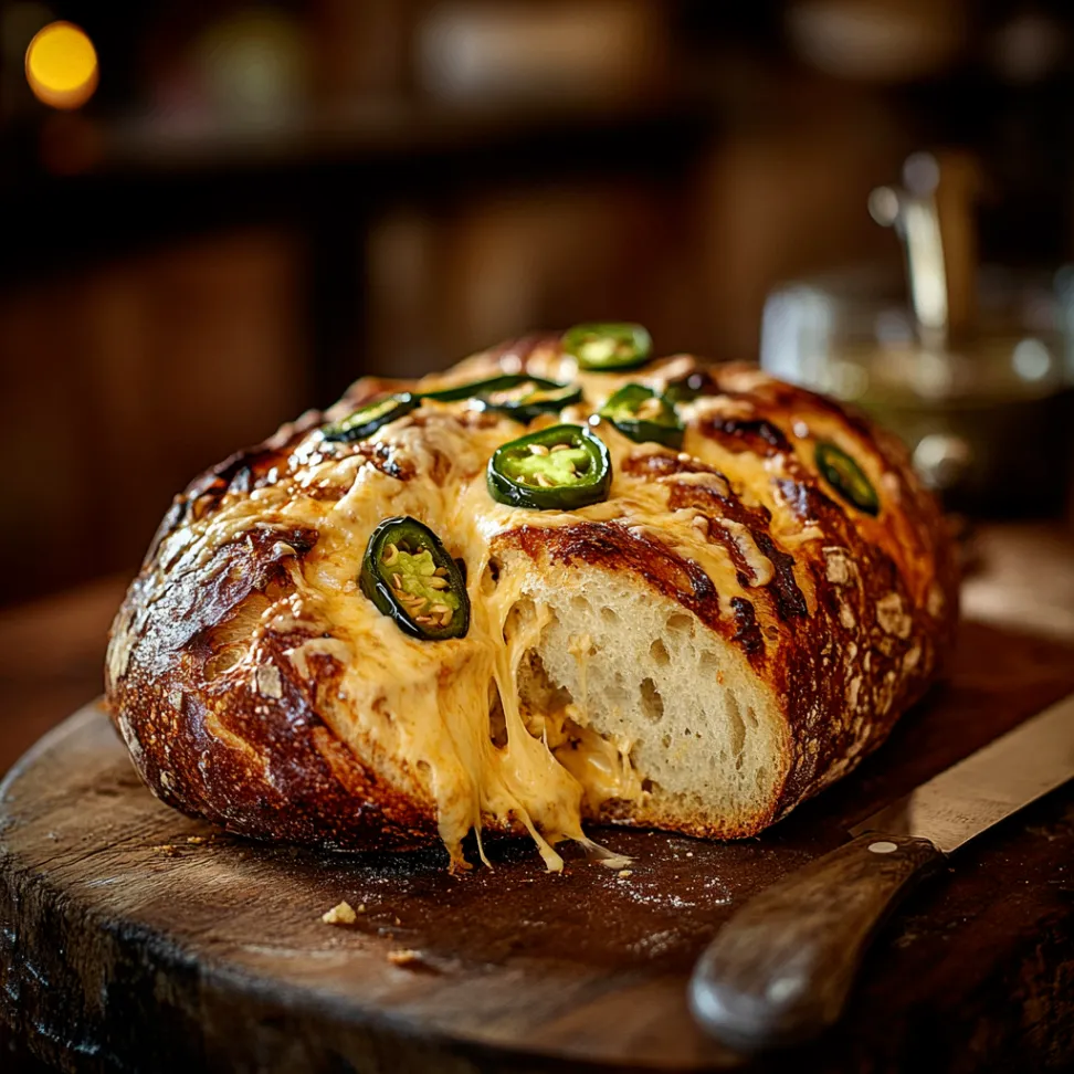 vegan jalapeno cheddar artisan bread recipe