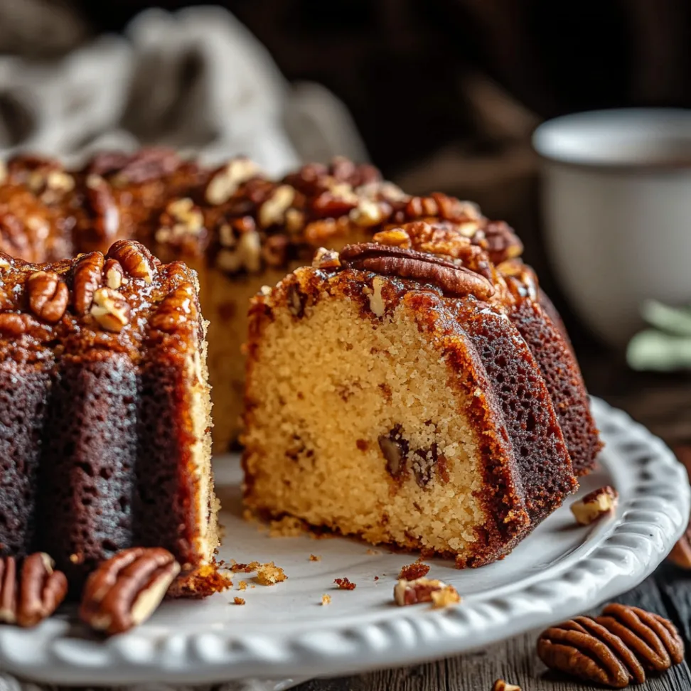 butter pecan pound cake recipe