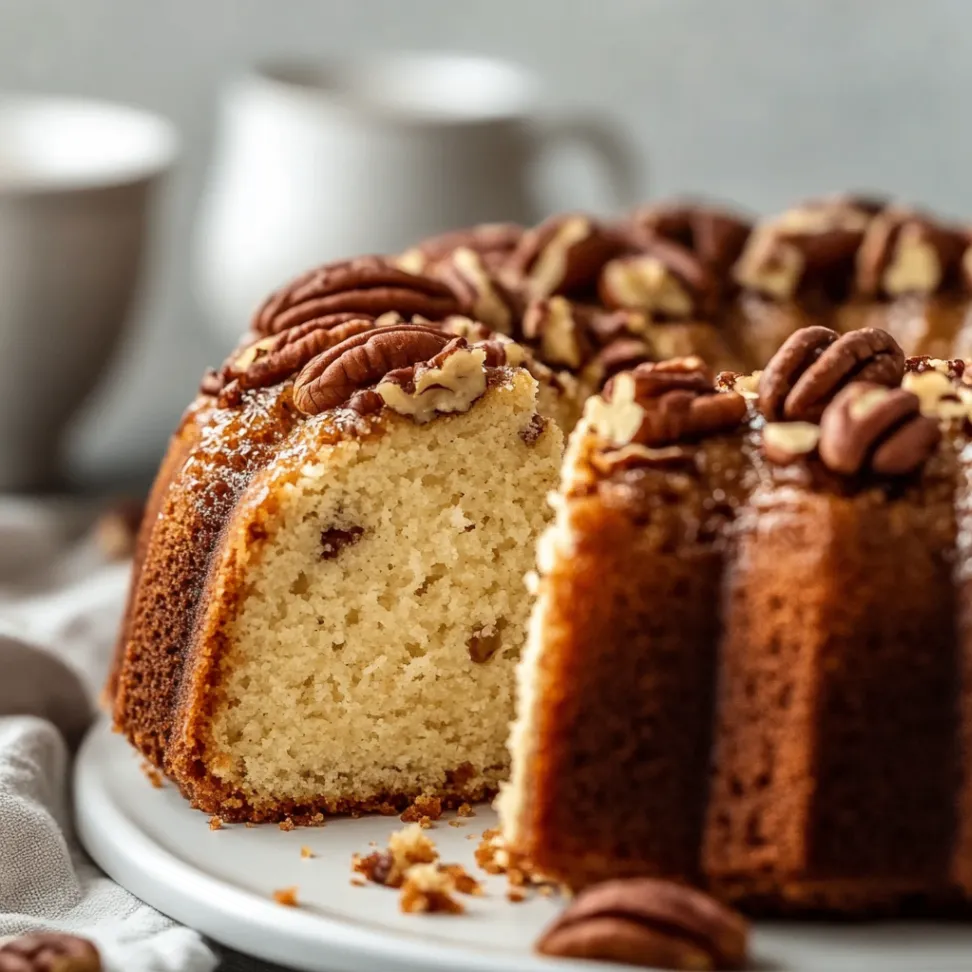 butter pecan pound cake recipe