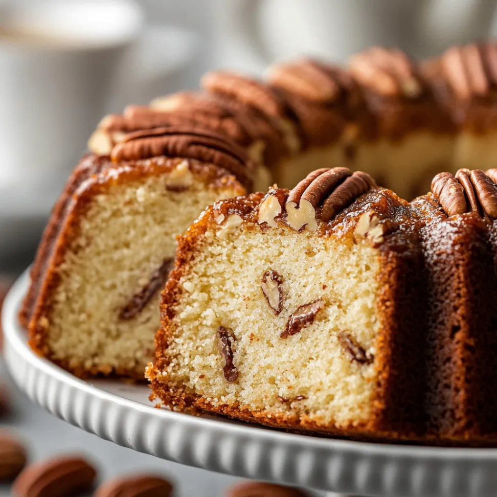 butter pecan pound cake recipe