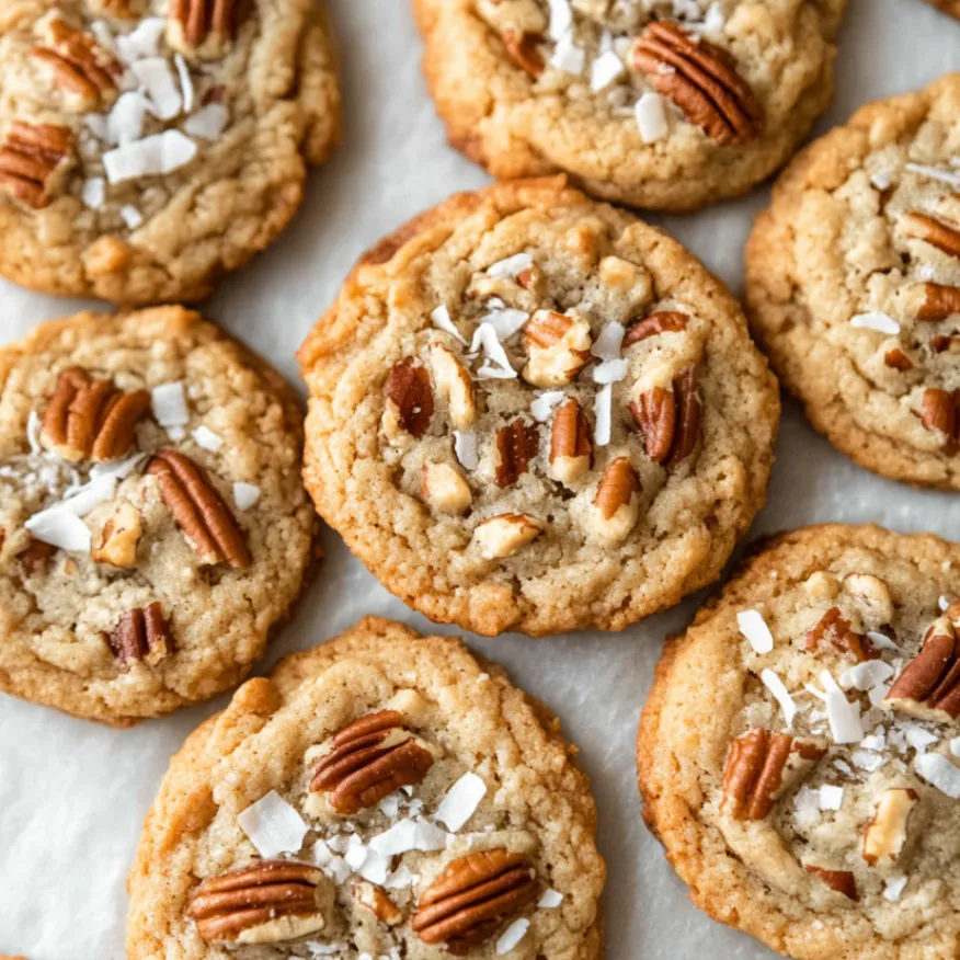 coconut pecan cookie recipe